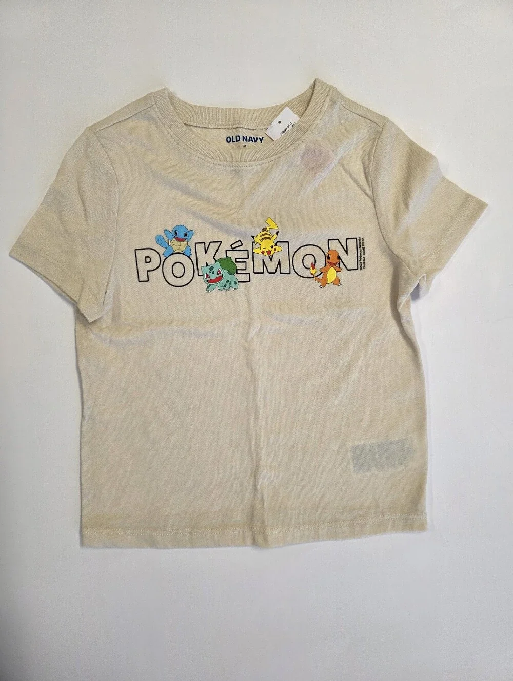 Old Navy Cream Kids' Pokémon Short-Sleeve Tee
